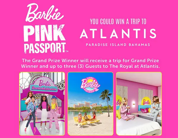 Barbie Atlantis Bahamas Trip Giveaway: Win a Trip, Free Barbie Toys and $100 Target Gift Cards