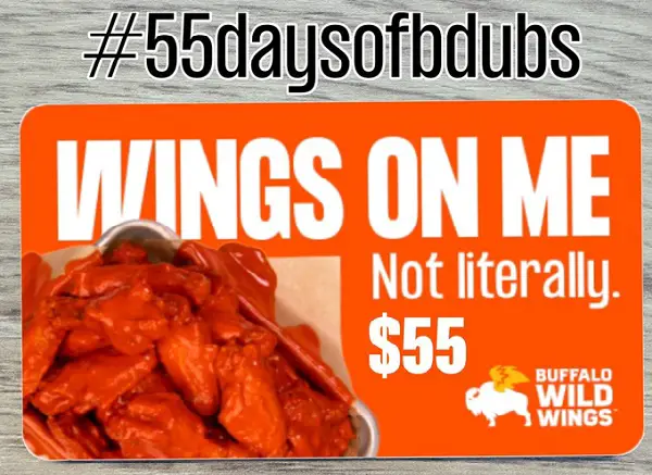 Buffalo Wild Wings Twitter Contest: Win Free Gift Codes For Free BDubs