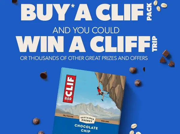 Take a Trip with Clif Sweepstakes: Win An Adventure Trip or Over 8000 Instant Win Prizes!