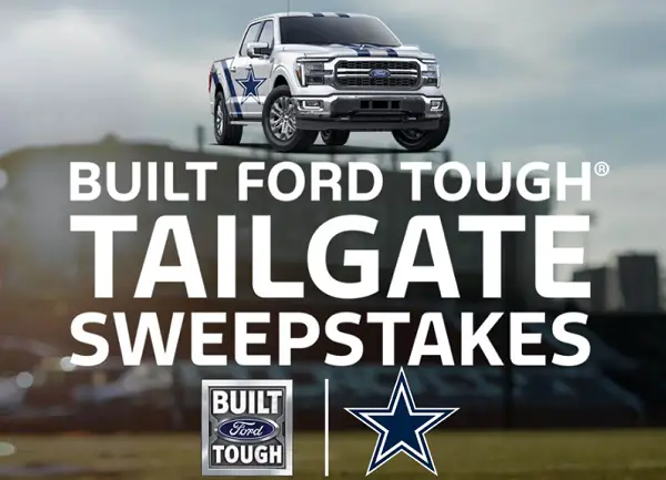 Ford Tough Tailgate Sweepstakes: Win Your Choice of Ford 2024 F-150 Truck