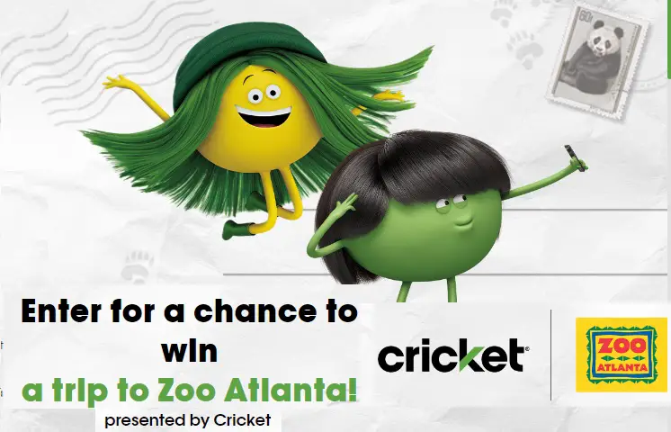 Cricket Wireless Zoo Atlanta Trip Giveaway