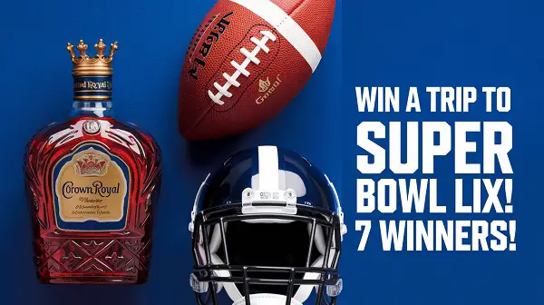 Crown Royal Rig Super Bowl LIX Sweepstakes 2024