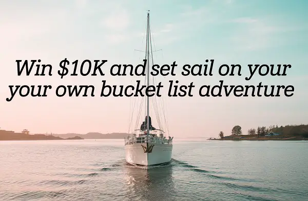 Cutty Sark $10k Adventure Sweepstakes 2024