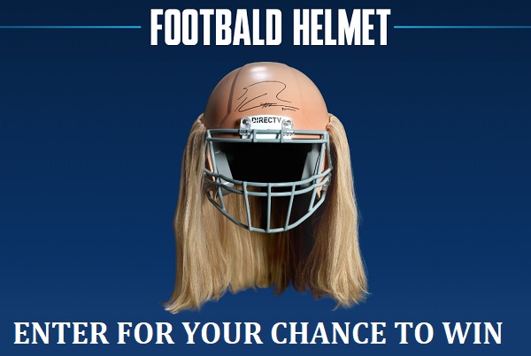 DIRECTV Nothing On Your Roof Sweepstakes: Win Football Helmet! (17 Winners)