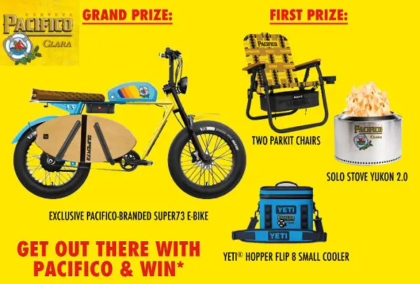 Discover Pacifico Fall Sweepstakes: Win e-Bike, Wireless Speakers & More