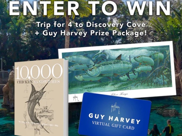 Guy Harvey Discovery Cove Resort Vacation Giveaway