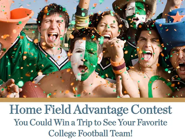 Home Field Advantage Contest: Win the Ultimate College Football Experience!