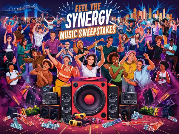 Feel the Synergy Music Giveaway: Win $1100 in Free Gift Cards!