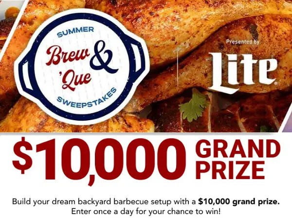 Food Network Brew and ‘Que Summer Giveaway: Win $10000 Cash!