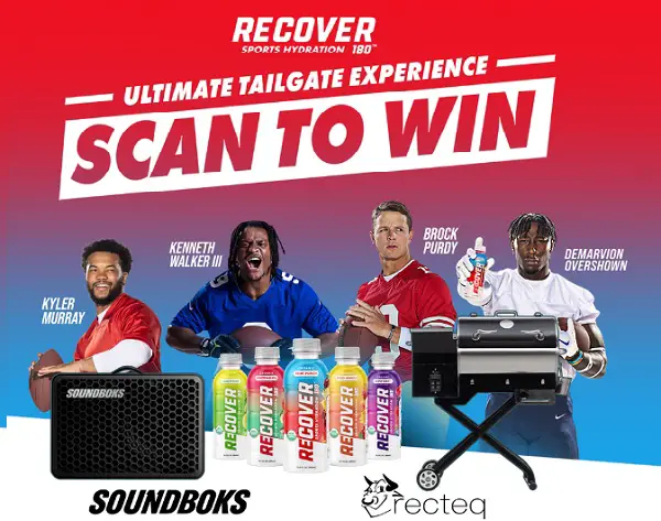 Recover Free Football Giveaway: Win Sports Merchandise, $500 Free Gift Cards & More