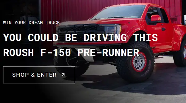 Drive Fast All Gas Free Ford Truck Giveaway