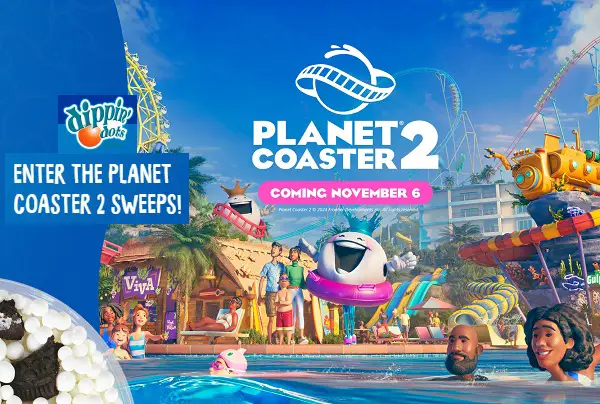 Dippin’ Dots and Planet Coaster 2 Free Gaming Console Giveaway (6 Winners)