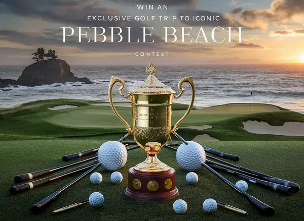 Win a Golf Trip to Pebble Beach! (2 Winners)