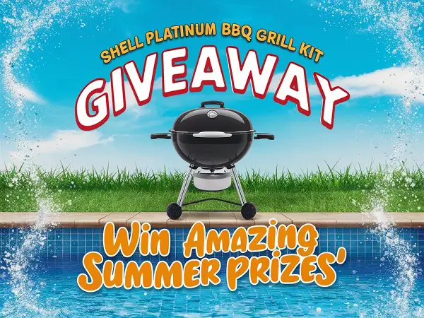 Shell Platinum Free BBQ Grill Kit Giveaway (250 Winners)