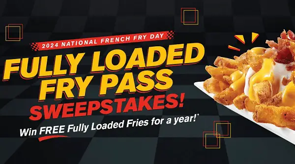 Win Free Fries for a Year Giveaway