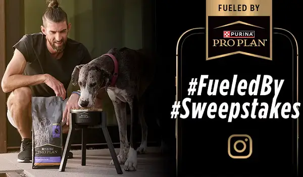 Fueled By Pro Plan Sweepstakes (45 Winners)