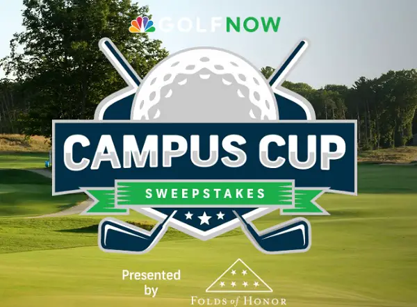 GolfNow Campus Cup Golf Vacation Giveaway 2024