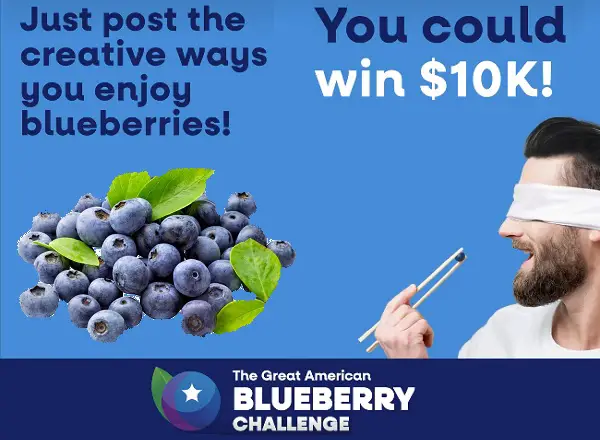 The Great American Blueberry Challenge: Win $10000 Cash