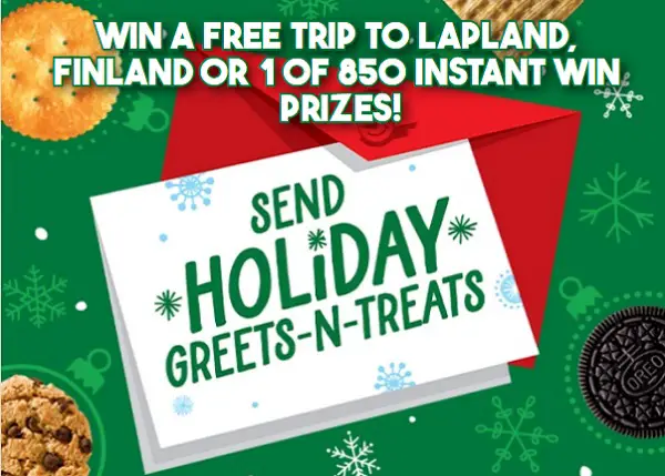 Holiday Greets-N-Treats Sweepstakes: Win a Free Trip to Lapland, Finland