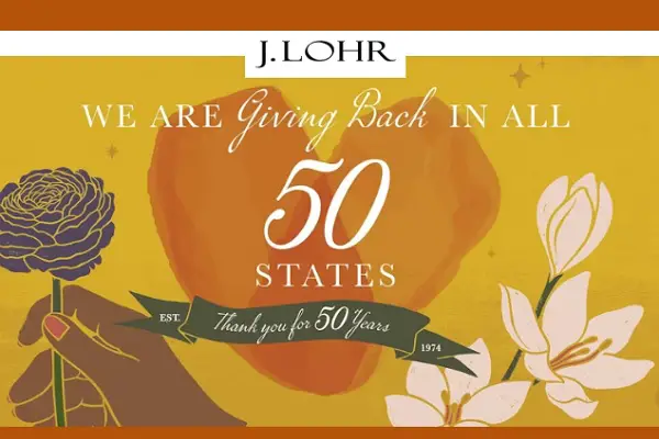 J. Lohr 50 Ways of Giving Cash Giveaway: Win $5,000 Cash Prize