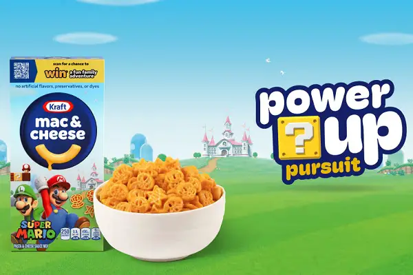 Kraft Mac & Cheese Super Mario Power Up Pursuit Giveaway: Win a Hollywood Trip & More