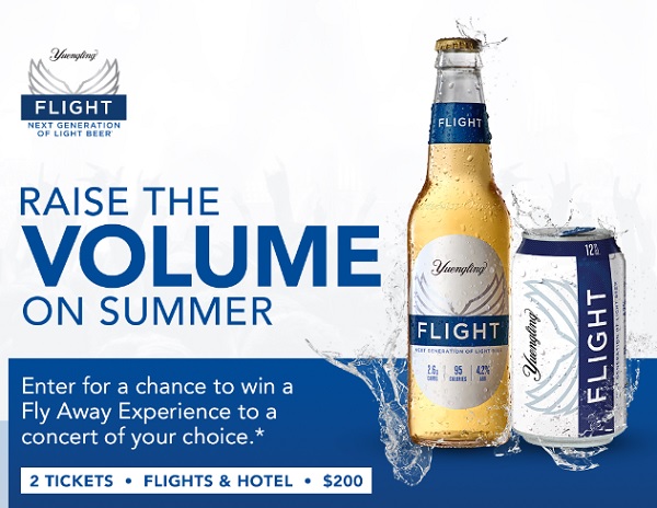 Live Nation Flight Summer Giveaway: Instant Win Free Trip to a Concert