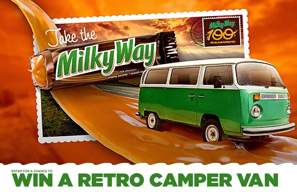 Milky Way Bus Giveaway: Win Volkswagen 1974 Bus!