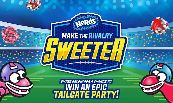 Nerds Game Day Sweepstakes: Win An Epic Tailgate Party Pack!