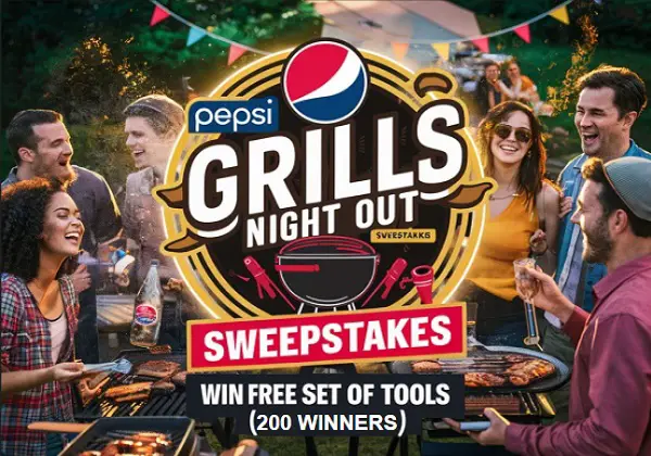 Win Pepsi Grilling Tool Sets (200 Winners)