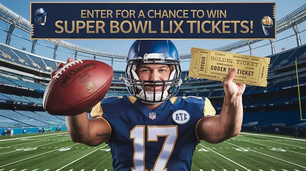 Tide Super Bowl LIX Sweepstakes: Win a Free Tickets (21 Winners)