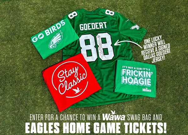 Philadelphia Eagles Game Day Ticket Giveaway (31 Winners)