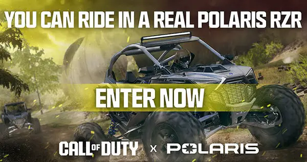 Polaris Call of Duty Season 5 Sweepstakes: Win Polaris Adventure Trip and More!