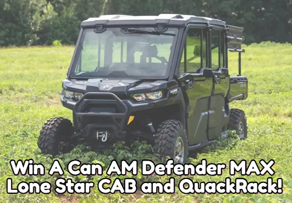 Reedy Lands Sweepstakes: Win Can-Am Defender & QuackRack