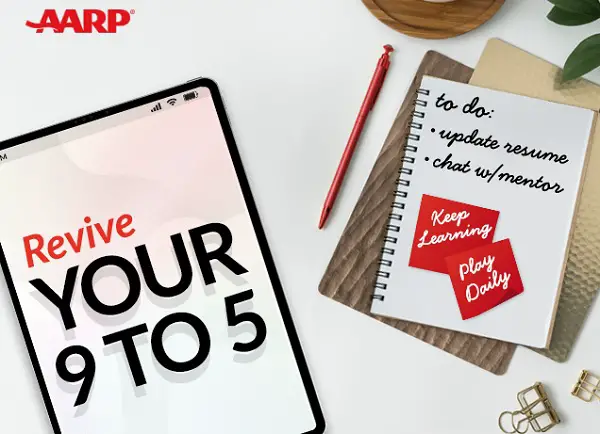 AARP’s Revive Your 9 to 5 Sweepstakes: Win $1000 For Wardrobe Refresh, Tech Upgrade and More!