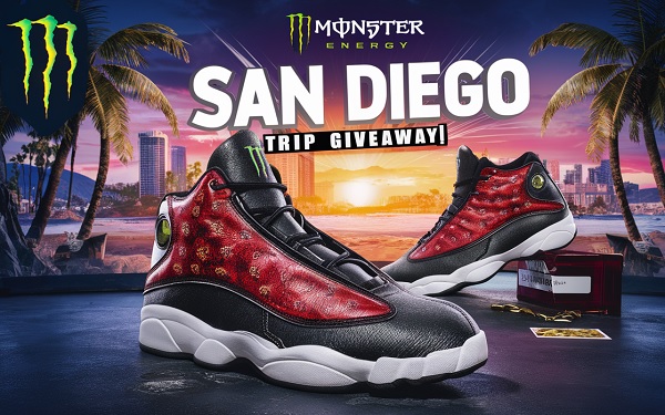 San Diego Trip Giveaway: Win a Trip & Self-designed Free Sneakers
