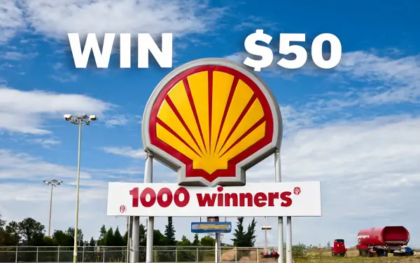 Win $50 Shell Gift Card Giveaway! (1000 Winners)