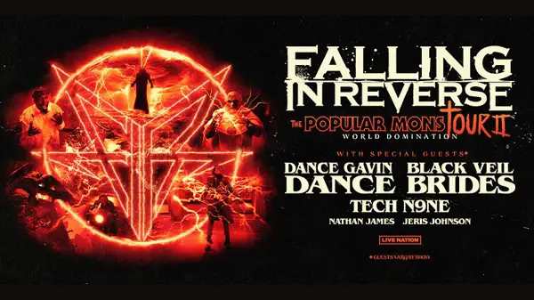 Win a VIP trip to SEE and MEET Falling In Reverse in Los Angeles!