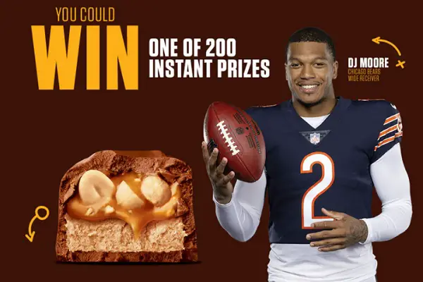 Mars Snickers NFL Football Instant Win Game (200 Winners)