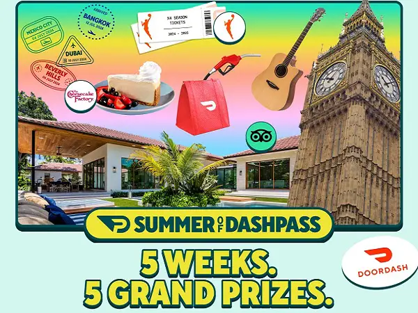 Summer of Dashpass Sweepstakes: Win a Trip to London