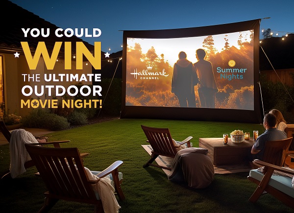 Hallmark Summer Night Sweepstakes: Win the Ultimate Outdoor Movie Night Pack and More!