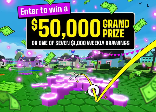 Topgolf's Block Party Challenge Sweepstakes: Win $50000 Cash or $1000 Weekly Prize!