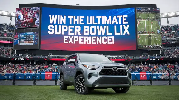 Toyota Game Day Giveaway: Win the Ultimate Super Bowl LIX Experience!