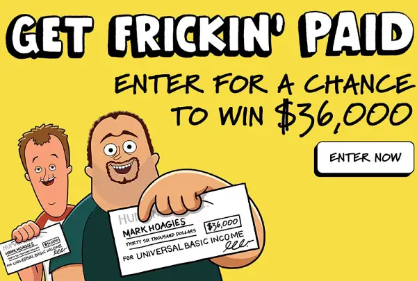 Win Universal Basic Income for a Year Giveaway