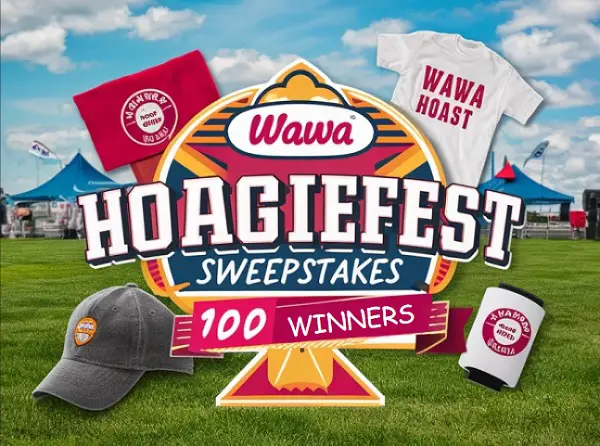 Wawa Hoagiefest Swag Sweepstakes (100 Winners)