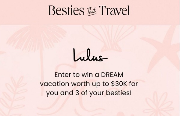 Win a Trip Giveaway