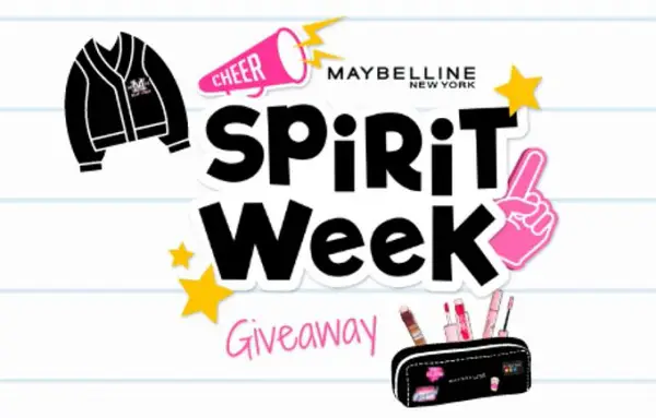 Maybelline Spirit Week Sweepstakes (10 Winners)