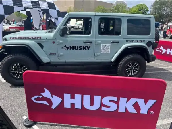 Husky Roadshow Jeep Giveaway