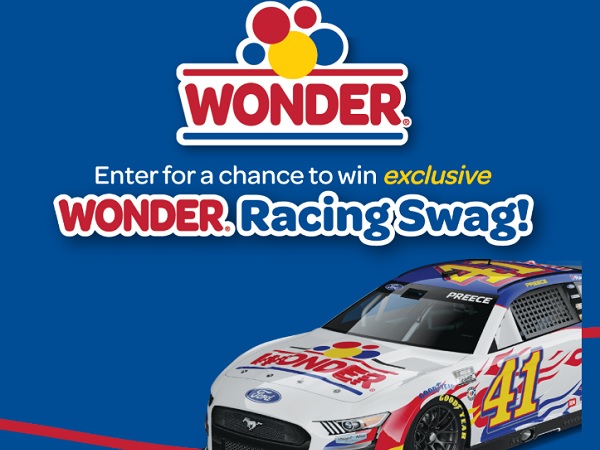 Wonder Bread Racing Giveaway: Win Exclusive Wonder Racing Swag Worth $1000!