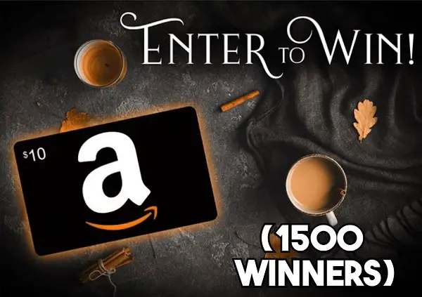 Win $10 Amazon.com gift Card! (1500 Winners)