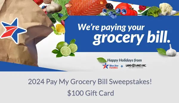 Pay My Grocery Bill Sweepstakes 2024: Win $100 Mastercard Gift Card! (20 Winners)